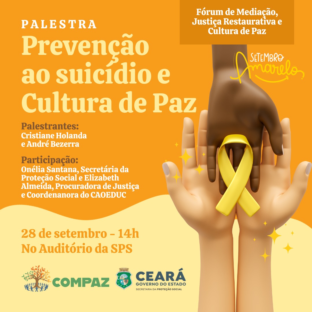 Sps Promove Palestra Sobre Preven O Ao Suic Dio E Cultura De Paz